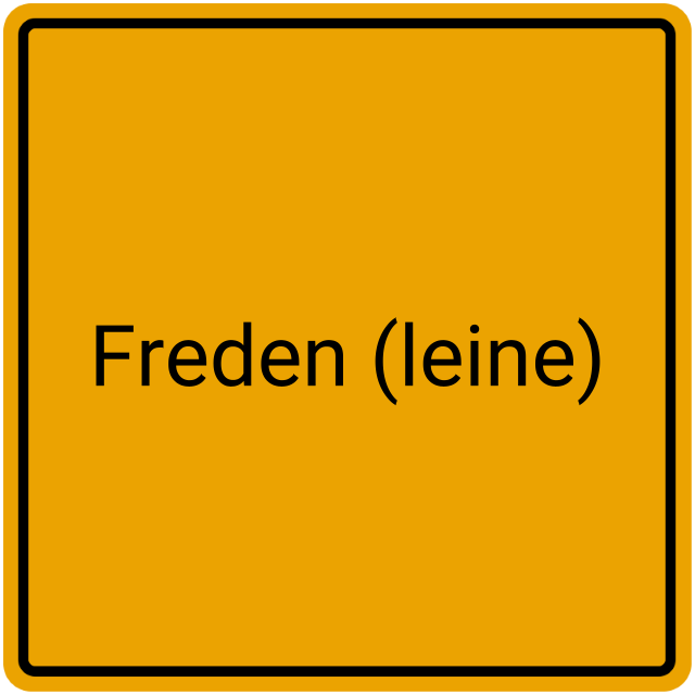 Meldebestätigung Freden (Leine)